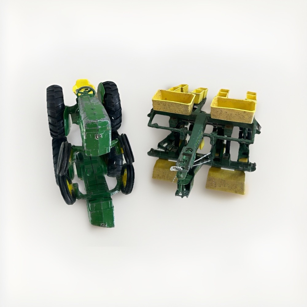 1/16 Vintage Eska John Deere Tractor Farm Toy Original Paint Die-Cast Metal - Picture 3 of 9